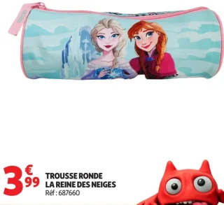 Trousse Ronde La Reine Des Neiges