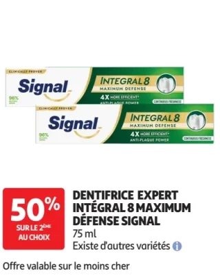 Dentifrice Expert Intégral 8 Maximum Défense Signal