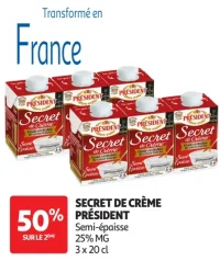 Secret de Crème Président