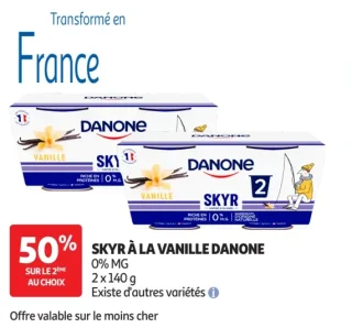 Skyr à la vanille Danone