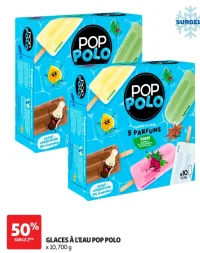 Glaces à l'eau Pop Polo