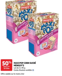 Maxi Pop Corn Sucré Menguy's