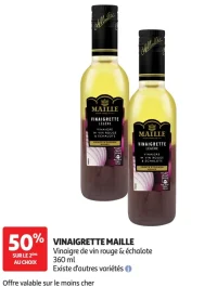 Vinaigrette Maille Vinaigre de vin rouge & échalote