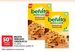 Belvita Moelleux Chocolat LU