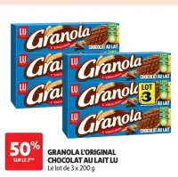 Granola L'original Chocolat au Lait LU
