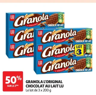 Granola L'original Chocolat au Lait LU