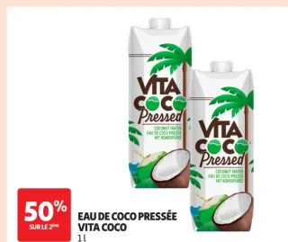 Eau de coco pressée Vita Coco