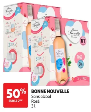 Bonne Nouvelle Sans alcool Rosé