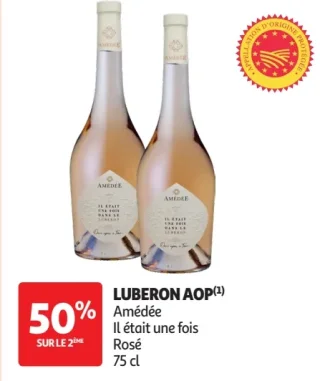 Luberon AOP Amédée Il était une fois Rosé