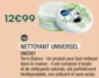 Nettoyant Universel Terra Bianca UNC501