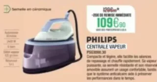 Philips Centrale Vapeur PSG3000.30