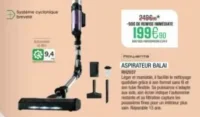 Rowenta Aspirateur Balai RH2037