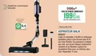 Rowenta Aspirateur Balai RH2037