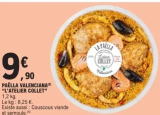Paëlla Valenciana "L'Atelier Collet"