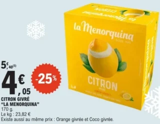 Citron Givré La Menorquina
