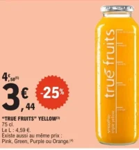 True Fruits Yellow smoothie