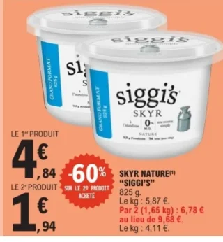 Skyr Nature Siggi's