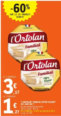 L'Ortolan Familial Offre Plaisir