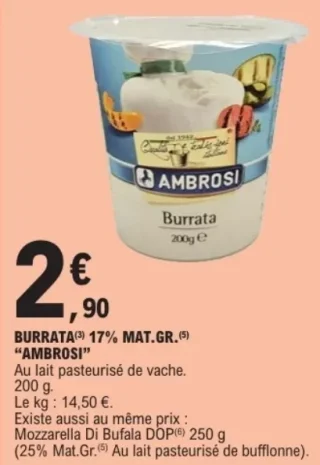 Burrata Ambrosi