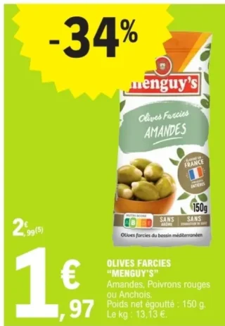 Olives Farcies Menguy's