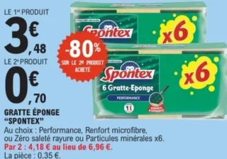 Gratte Éponge Spontex