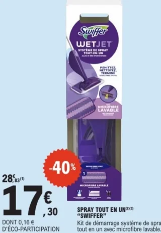 Spray Tout en Un Swiffer WetJet