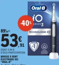Brosse à dent électrique iO3 Oral-B