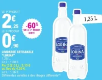 LIMONADE ARTISANALE "LORINA"