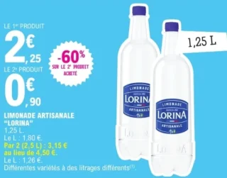 LIMONADE ARTISANALE "LORINA"