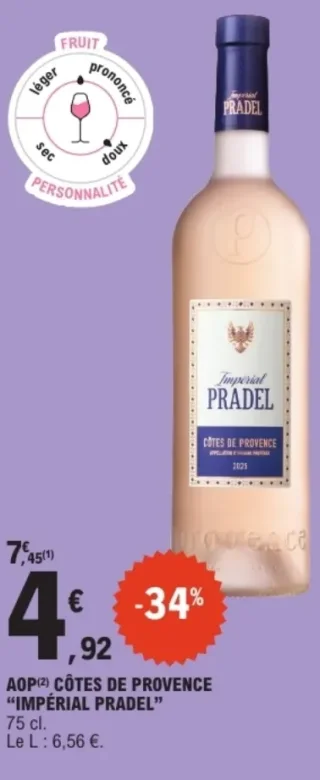 AOP Côtes de Provence "Impérial Pradel"