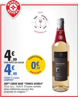 AOP Corse Rosé "Terres Ocrées"