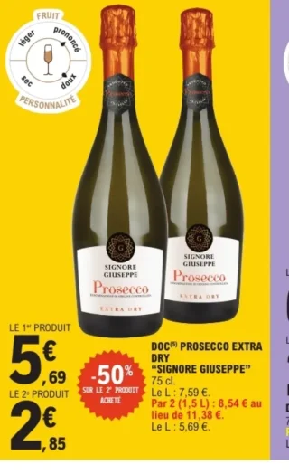 DOC Prosecco Extra Dry Signore Giuseppe