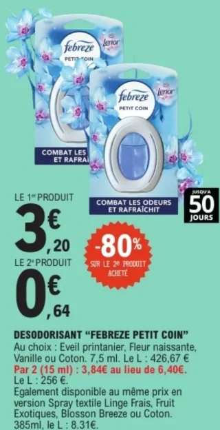 Désodorisant Febreze Petit Coin