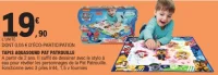 Tapis Aquasound Pat Patrouille