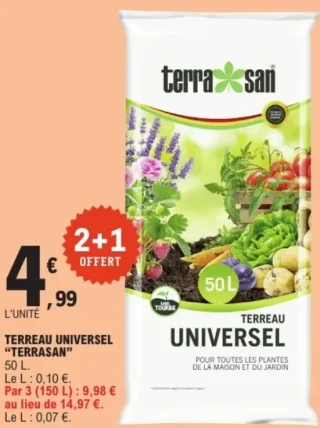 TERREAU UNIVERSEL "TERRASAN"