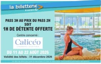 Pass 3h au prix du pass 2h Calicéo Strasbourg | Lingolsheim