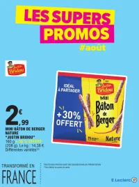 Mini Bâton de Berger Nature Justin Bridou