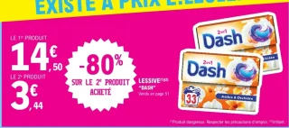 Lessive Dash Ambre & Orchidée