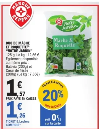 Duo de mâche et roquette "Notre Jardin"
