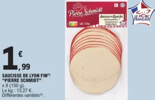 Saucisse de Lyon fin Pierre Schmidt