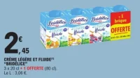 CRÈME LÉGÈRE ET FLUIDE "BRIDÉLICE"