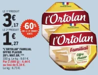 "L'Ortolan" Familial Offre Plaisir