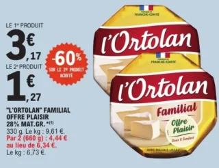 "L'Ortolan" Familial Offre Plaisir