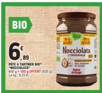 PÂTE A TARTINER BIO "NOCCIOLATA" Rigoni di Asiago