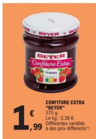 CONFITURE EXTRA "BEYER"