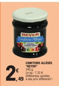 CONFITURE ALLÉGÉE "BEYER"