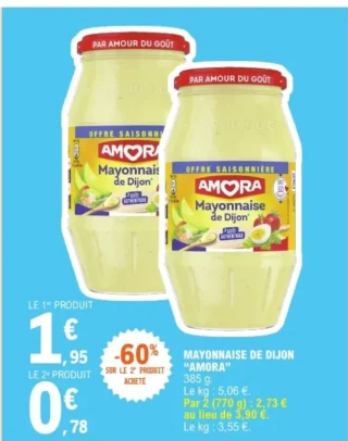 Mayonnaise de Dijon AMORA