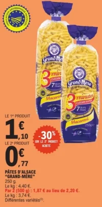 Pâtes d'Alsace "Grand-Mère"