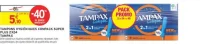 TAMPONS HYGIÉNIQUES COMPACK SUPER PLUS 2X24 TAMPAX