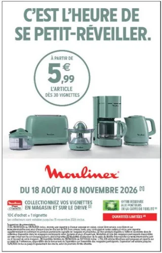 Gamme d'appareils Moulinex